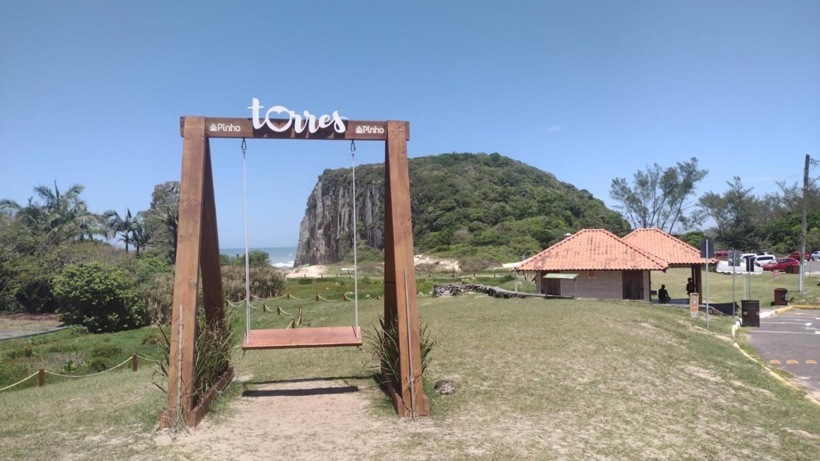 Apartamento Solar Da Praca, Aconchegante E Climatizado Torres Esterno foto